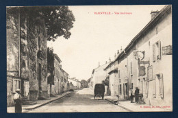 54. Environs De Lunéville. Blainville. Vue Intérieure. Eglise Et Magasin De Cycles  ( Brillant, Gladiator, Wolber) - Luneville