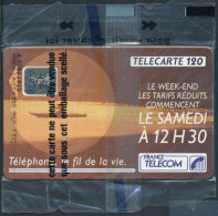 Télécartes France - Publiques N° Phonecote F210A - TARIFS SAMEDI 12H30 (120U SC5 NSB) - 1991