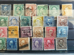 ETATS-UNIS/USA LOT DE TIMBRES ANCIENS OBLITERES - Used Stamps