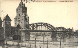 71572833 Mainz Rhein Kaiserbruecke Mainz - Mainz