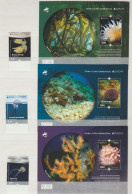 PORTUGAL - AZORES -  MADEIRA 2024 EUROPA CEPT - UNDERWATER FAUNA And FLORA  3 Sets  + 3 S/S  MNH** - 2024