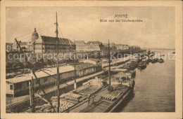 71572829 Mainz Rhein Blick Von Der Strassenbruecke Auf Den Hafen Mainz - Mainz