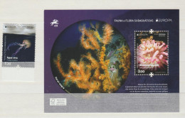 PORTUGAL - MADEIRA 2024 EUROPA CEPT - UNDERWATER FAUNA And FLORA  Set Of 1 Stamp + S/S  MNH** - 2024