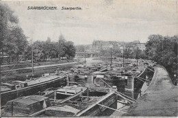 Nombreuses Péniches à SAARBUCKEN - Houseboats