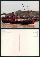 BARCOS SHIP BATEAU PAQUEBOT STEAMER [ BARCOS # 05398 ] - BARCOS DE CARGA JUNCO A MOTOR VENG SENG LEI - MACAU - Paquebots