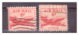 USA - 1949 Posta Aerea - Aereo DC4 Skymaster  - Formato Ridotto/nuovo Valore - Oblitérés