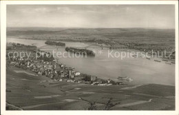 71572776 Ruedesheim Rhein Blick Vom Niederwald-Denkmal Auf Ruedesheim Mit Hinden - Ruedesheim A. Rh.