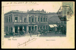 SÃO PAULO - Largo Do Rosario  (Editores Rosenhain & Meyer) Carte Postale - São Paulo