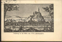 71571359 Felsberg Hessen Stadtbild Mitte XVII. Jahrhundert Burgverein Felsburg Z - Altri & Non Classificati