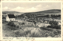 71571312 Hilchenbach Siegerland Blick Vom Galgenberg Heuernte Bahnpost Allenbach - Hilchenbach