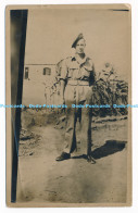 C000913 A Man In A Uniform Stands In The Garden - Monde