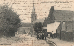 TRESCAULT - Rue De Metz-en-Couture (carte Abîmée) - Sonstige & Ohne Zuordnung