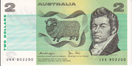 BILLETE DE AUSTRALIA DE 2 DOLLARS DEL AÑO 1979 SIN CIRCULAR (UNC) (BANKNOTE) - 1974-94 Australia Reserve Bank (papier)