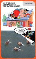 Disney Humour Pecheurs De Perles Fiche Illustrée Documentée Métier Métiers - Other & Unclassified