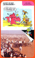 Disney Humour Les Moussems Maroc Fantasia Moulay Bouselham  Fiche Illustrée Documentée Jeux Et Fetes - Other & Unclassified