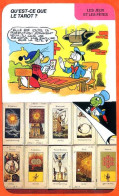 Disney Humour Le Jeu De Tarots Cartes Tarot  Fiche Illustrée Documentée Jeux Et Fetes - Autres & Non Classés