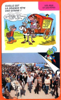 Disney Humour La Grande Fete Des Gitans Pélérinage Saintes Marie De La Mer Fiche Illustrée Documentée Jeux Et Fetes - Other & Unclassified