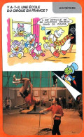 Disney Humour Ecole De Cirque En France   Fiche Illustrée Documentée Métier Métiers - Other & Unclassified