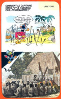 Disney Humour Capitaine Cook Chez Hawaiiens Fiche Illustrée Documentée Histoire - Other & Unclassified