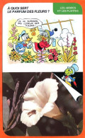 Disney Humour A Quoi Sert Parfum Fleurs  Fiche Illustrée Documentée Plantes Et Arbres - Andere & Zonder Classificatie