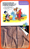 Disney Humour Transports Depuis Quand Hommes Dos Chameau ?  Chamelier Persépolis  Fiche Illustrée Documentée - Andere & Zonder Classificatie