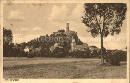 71571200 Felsberg Hessen Ortsansicht Mit Kirche Und Felsburg Mit Butterfassturm  - Altri & Non Classificati