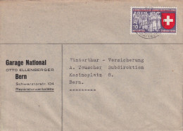 Motiv Brief  "Garage National, Bern"       1939 - Covers & Documents