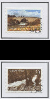 Chypre - Cyprus - Zypern 2001 Y&T N°984 à 985 - Michel N°976 à 977 (o) - EUROPA - Oblitérés