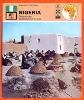 NIGERIA  Afrique Fiche Illustree Géographie - Geografía