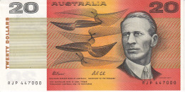 BILLETE DE AUSTRALIA DE 20 DOLLARS DEL AÑO 1991 SIN CIRCULAR (UNC) (BANKNOTE) - 1974-94 Australia Reserve Bank (papier)