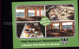 71571067 Luebeck Hotel Restaurant Wakenitzblick City Hotel Terrasse Luebeck - Luebeck
