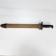  M1905 Springfield Armory Bayonet With Scabbard Dated 1908 - Armes Blanches