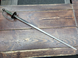  US Civil War 1849 Pattern Ames NCO's Sword Blade Approximately 31 Inches - Armes Blanches