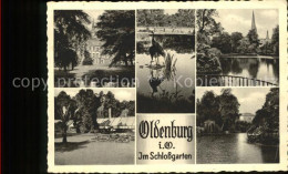 71571026 Oldenburg Niedersachsen Partie Im Schlossgarten Teich Kranich Bloherfel - Oldenburg