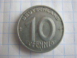 Germany DDR 10 Pfennig 1949 A - 10 Pfennig