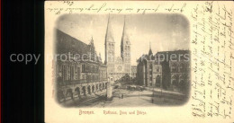 71570953 Bremen Rathaus St. Petri Dom Marktplatz Boerse Arbergen - Bremen