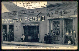 RIO GRANDE DO SUL-ESTABLECIMENTO COMERCIAL-Rua Marechal Floriano.Casa Miscellanea Rio Grandense..(RARO)carte Postale - Porto Alegre