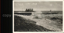 71570896 Norderney Nordseebad Brandung An Der Strandpromenade Norderney - Norderney