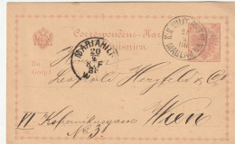 BOSNIEN - HERZEGOWINA - 1888, MAGLAJ, Öster. K.u.K. Militär Post Nach Wien - Bosnia And Herzegovina