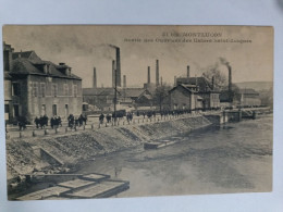 Montluçon Sortie Des Ouvriers Des Usines Saint-Jacques - Montlucon