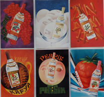 6 Cartes Postales - Stolichnaya (boisson - Alcool) Russian Vodka - Illustration : Leonid Gore - Advertising