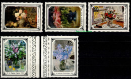 1980 USSR CCCP  Mi 4866-70     MNH/** - Unused Stamps