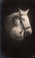 H2976 - TOP Hübsche Junge Frau Mit Pferd Horses - Pretty Young Women - Photographs