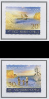 Chypre - Cyprus - Zypern 2004 Y&T N°1043 à 1044 - Michel N°1035A à 1036A (o) - EUROPA - Oblitérés