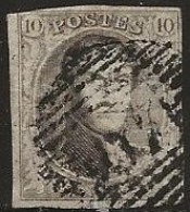 Belgique N°6a (ref.2) - 1851-1857 Médaillons (6/8)