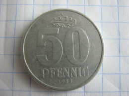 Germany DDR 50 Pfennig 1958 A - 50 Pfennig