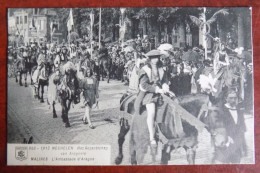 CPA Mechelen 1913 Praaltrein - Het Gezantschap Van Aragonië - Malines