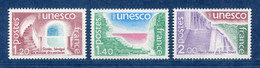 France - YT Service Nº 60 à 62 ** - Neuf Sans Charnière - 1980 - Mint/Hinged