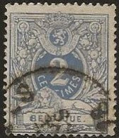 Belgique N°27a (ref.2) - 1869-1888 Lion Couché