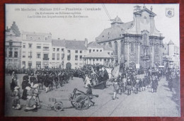 CPA Mechelen 1913 Praaltrein - De Kolveniers En Schermersgilden - Mechelen